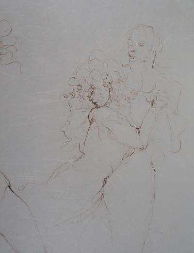 Leonor FINI : Dépravation - Gravure Originale Signée 2