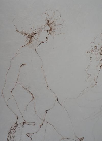 Leonor FINI : Dépravation - Gravure Originale Signée 2