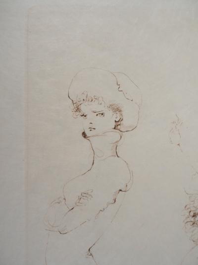 Leonor FINI : Le jeu mesquin des sœurs - Gravure Originale Signée 2
