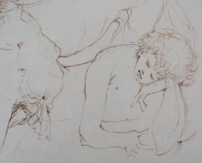 Leonor FINI : Jeux érotiques - Gravure Originale Signée 2