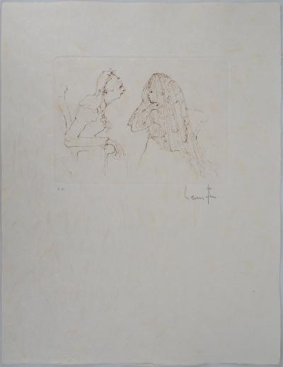 Leonor FINI : Les religieuses - Gravure Originale Signée 2