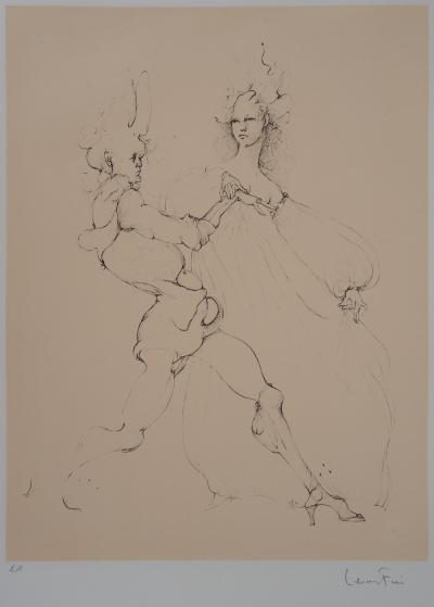 Leonor FINI : Le charmeur - Gravure Originale Signée
