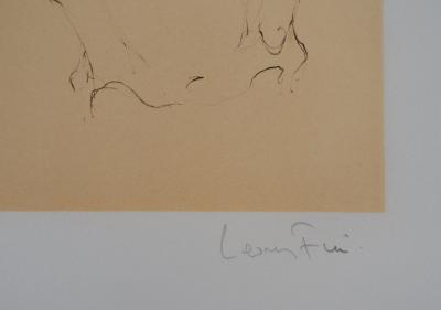 Leonor FINI : La menace - Gravure Originale Signée 2