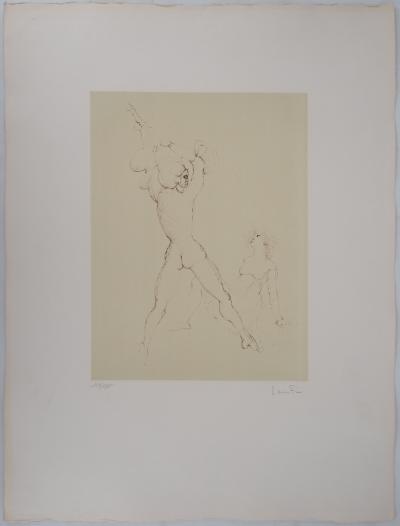 Leonor FINI : Moment érotique - Gravure Originale Signée 2