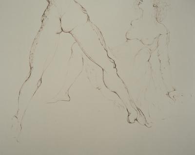 Leonor FINI : Moment érotique - Gravure Originale Signée 2