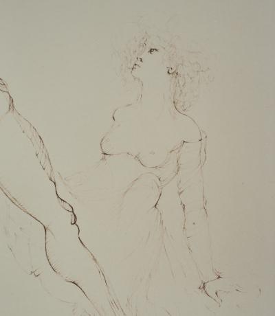 Leonor FINI : Moment érotique - Gravure Originale Signée 2