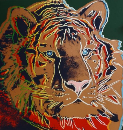 Andy Warhol - Siberian Tiger- Silkscreen 2