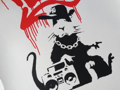 BANKSY (1974) (d’après) - Gangsta Rat, 2003, sérigraphie 2