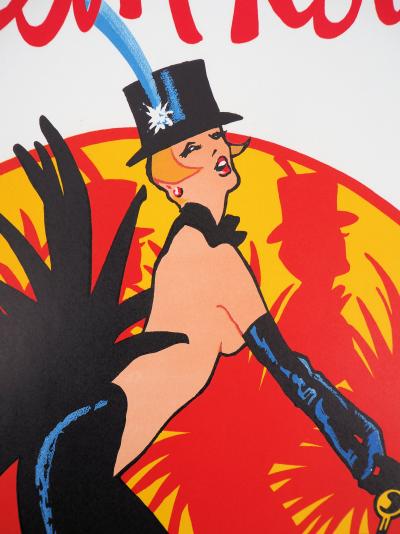 René GRUAU - Moulin Rouge, 1983 - Lithographie originale signée 2