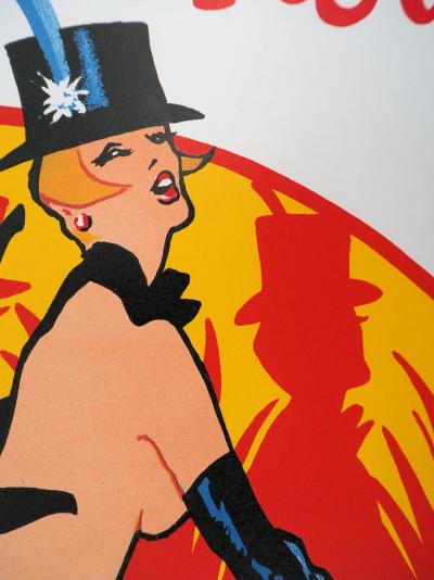 René GRUAU - Moulin Rouge, 1983 - Lithographie originale signée 2