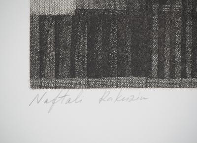 Naftali RAKUZIN : Ensemble de livres - Gravure originale signée 2