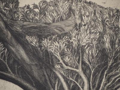 Ernst FUCHS : La Tentation d’Eve - Gravure originale signée 2