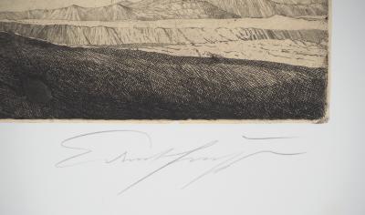 Ernst FUCHS - La Tentation d’Eve - Gravure originale signée au crayon 2