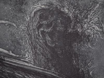 Ernst FUCHS : Le passage d’Eros - Gravure originale signée 2