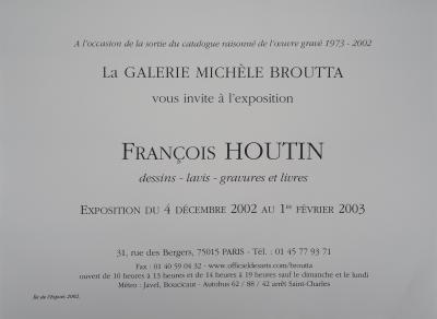 François HOUTIN : Île de l’Espoir - Affiche originale d’époque 2