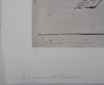 DADO : Tamerlano - Gravure Originale Signée 2