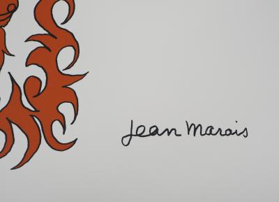 Jean MARAIS - Zodiaque, le Bélier - Lithographie originale 2