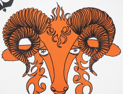 Jean MARAIS : Zodiaque, le Bélier - Lithographie Signée 2