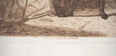 Ferdinand ROYBET : Poésie - Eau forte originale signée 2