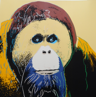 Andy Warhol (d’après) - Orang-Outan, sérigraphie couleur, 1983 2