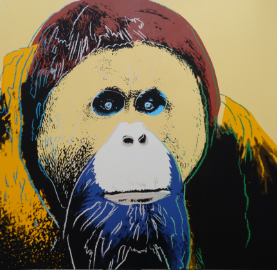 Andy Warhol (d’après) - Orang-Outan, sérigraphie couleur, 1983 2