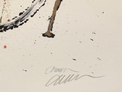 ARMAN- Piano et violons - Lithographie originale signée au crayon 2
