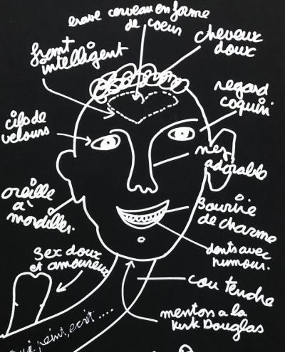 BEN - Ben le bon - Sérigraphie signée et réhaussée par l’artiste - Epreuve unique 2