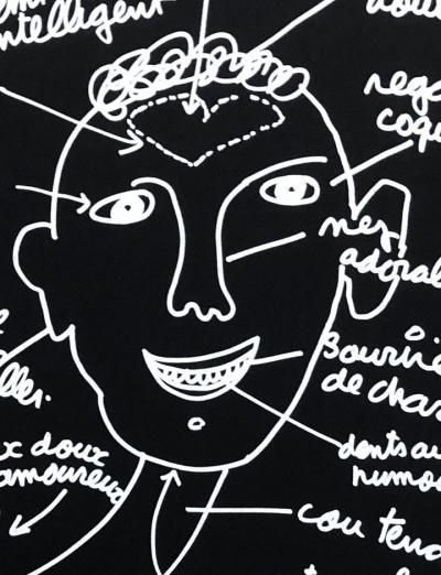 BEN - Ben le bon - Sérigraphie signée et réhaussée par l’artiste - Epreuve unique 2