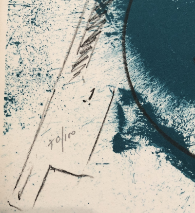 ARMAN - Colère de Violon I, 1974 - Lithographie originale signée au crayon 2
