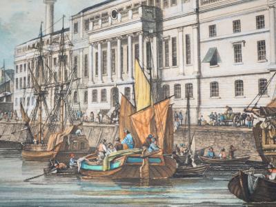 Richard Gilson REEVE : La douane de Mer à Venise - Eau forte originale 2