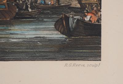 Richard Gilson REEVE : La douane de Mer à Venise - Eau forte originale 2