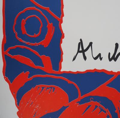 Pierre ALECHINSKY : Musée d’Art Moderne 1975 - Lithographie Signée 2