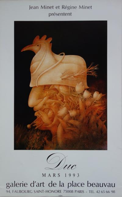 Antoine DUC : Oeuvres surréalistes, 1993 (affiche d’art) 2