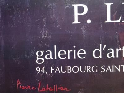 Pierre LETELLIER : Bouquet champêtre, Galerie Beauvau, 1991 - Affiche 2