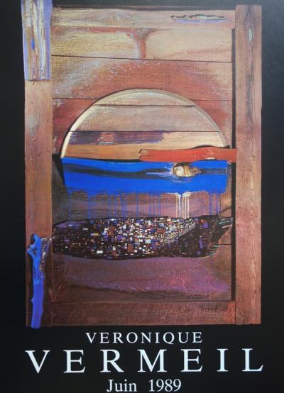 Véronique VERMEIL : Vue sur la Ville, 1989 - Affiche 2