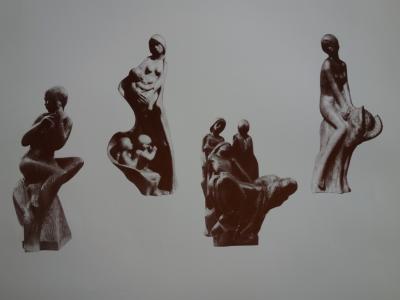 MICHEL BONNAND : Sculptures féminines, 1977 - Affiche 2