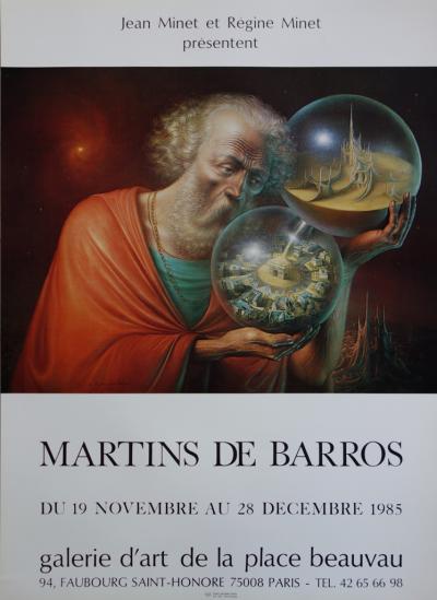 Martins de Barros : Créateurs de Mondes, 1985 - Affiche 2