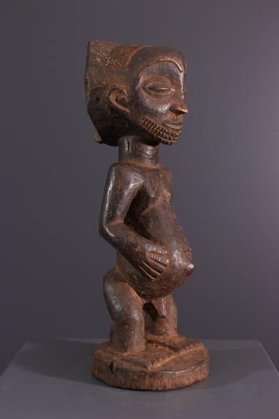 Congo, Luba, Statue en bois 2