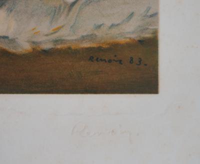 Pierre-Auguste RENOIR (d’après) : Danse dans la ville - Lithographie Signée 2