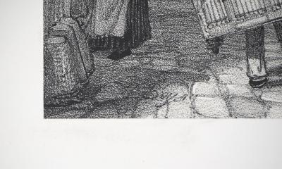 Thomas Shotter BOYS : Maison de l’amiral Coligny à Paris - Lithographie originale signée 2