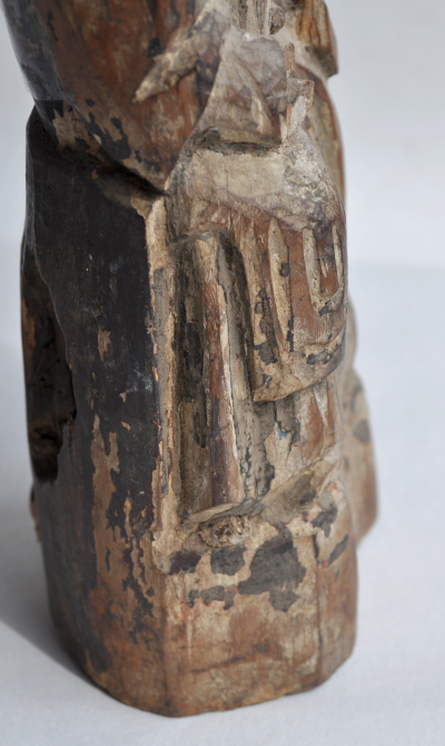 Chine - Reliquaire en bois, Dynastie Qing 2