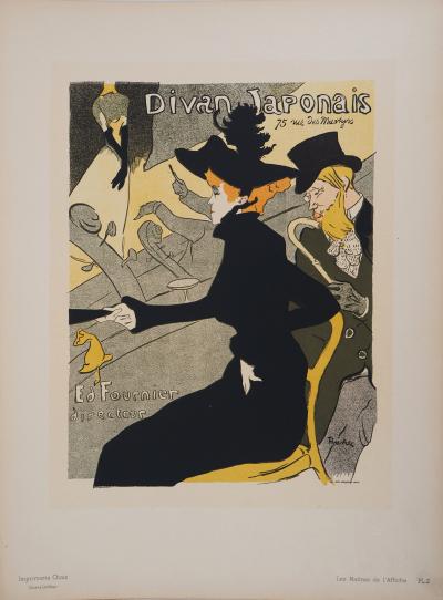 Henri DE TOULOUSE-LAUTREC - Divan Japonais, 1895 - Lithographie signée 2