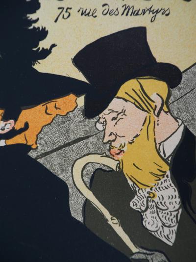 Henri DE TOULOUSE-LAUTREC - Divan Japonais, 1895 - Lithographie signée 2