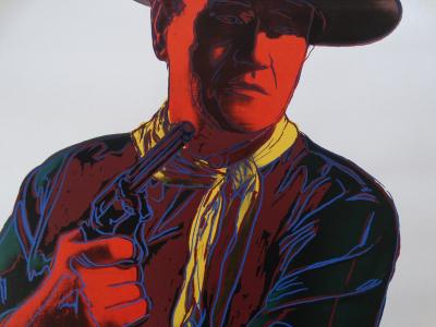 Andy Warhol - "John Wayne", 1986 - 2