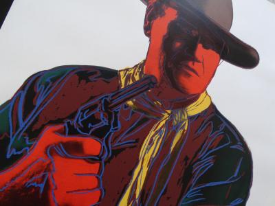 Andy Warhol - "John Wayne", 1986 - 2