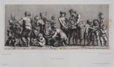 Pierre-Paul PRUD’HON (d’après) : Les vendanges - Lithographie 2