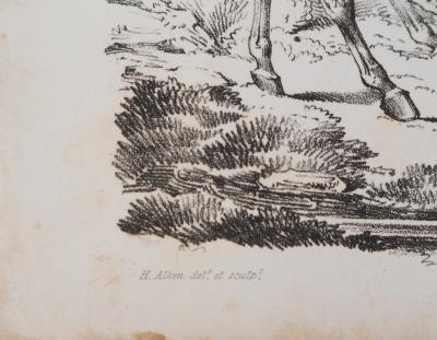 H. ALKEN : A la chasse - Lithographie 2