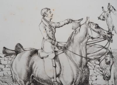 H. ALKEN : A la chasse - Lithographie 2