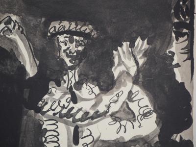 Pablo PICASSO (d’après) : L’assemblée des toréadors - Lithographie signée 2