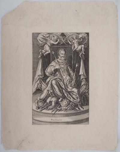 Thomas de LEU : Portrait d’Henri IV - Gravure 2